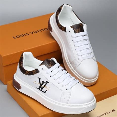 louis vuitton white tennis shoes.